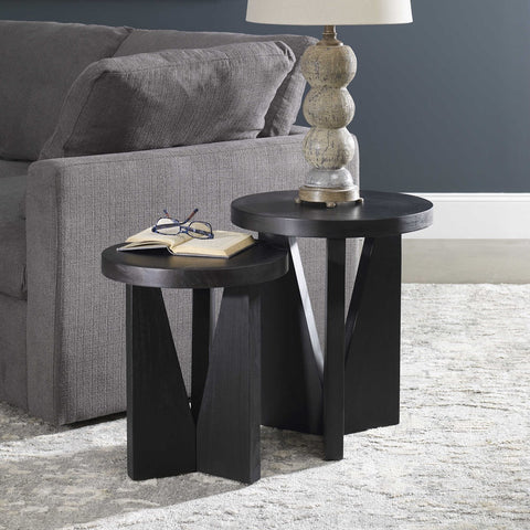 Cadrina 22 in. Nesting Accent Table - Set of 2