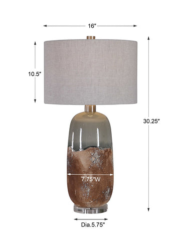 Terracotta 30 in. Table Lamp