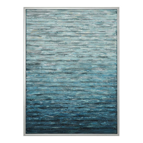 Coast 42 in. Hand Painted Canvas