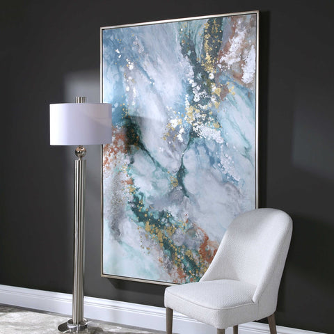 Radiant Dream 74 in. Hand Painted Canvas