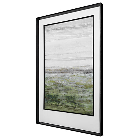 Day In Forest 62 in. Framed Print