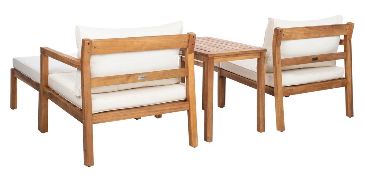 Alba 5 Piece Acacia Wood Outdoor Set