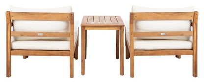 Alba 5 Piece Acacia Wood Outdoor Set