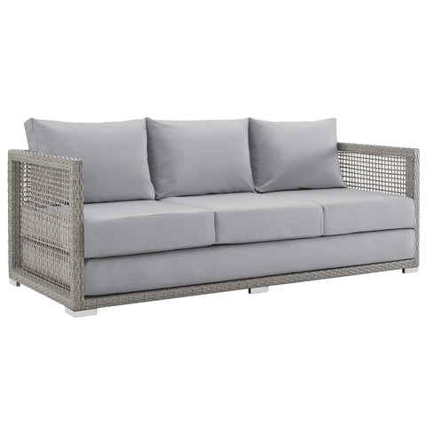 Bassa Outdoor Patio Sofa - Gray
