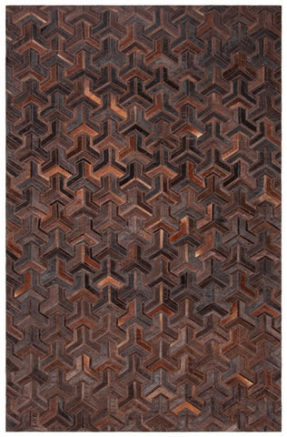 Caserta Hand Woven Leather Rug