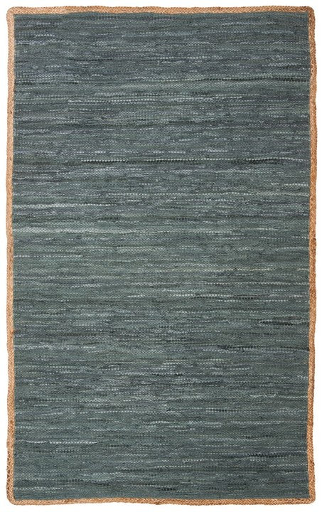 Galliate Hand Loomed Leather Rug