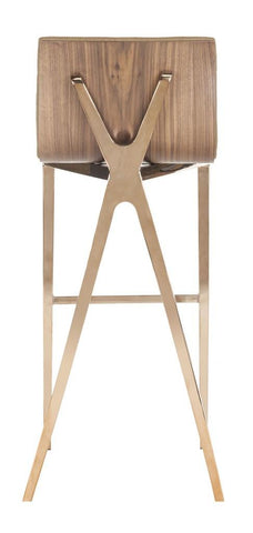 Laurie Bar Stool - Brown