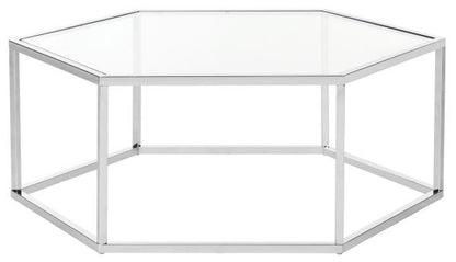 Turing Glass 36 in. Coffee Table