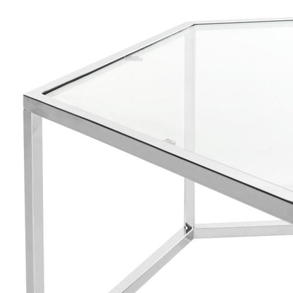 Turing Glass 36 in. Coffee Table