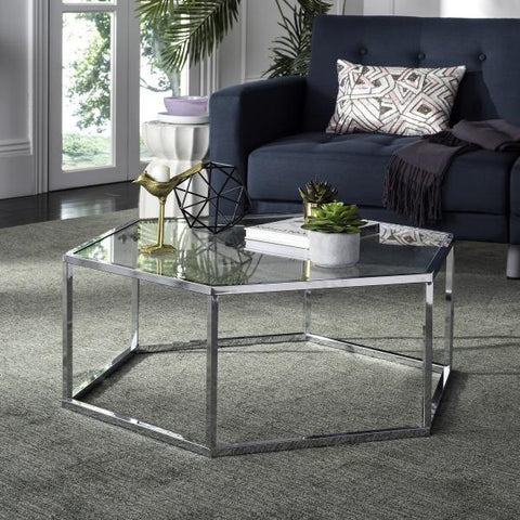 Turing Glass 36 in. Coffee Table