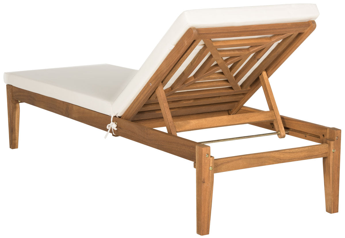 Napoli Chaise 74 in. Lounge - Bamboo