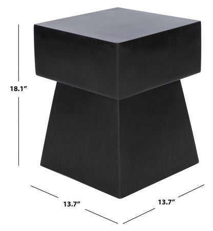 Tokyo 18 in. Concrete Accent Table
